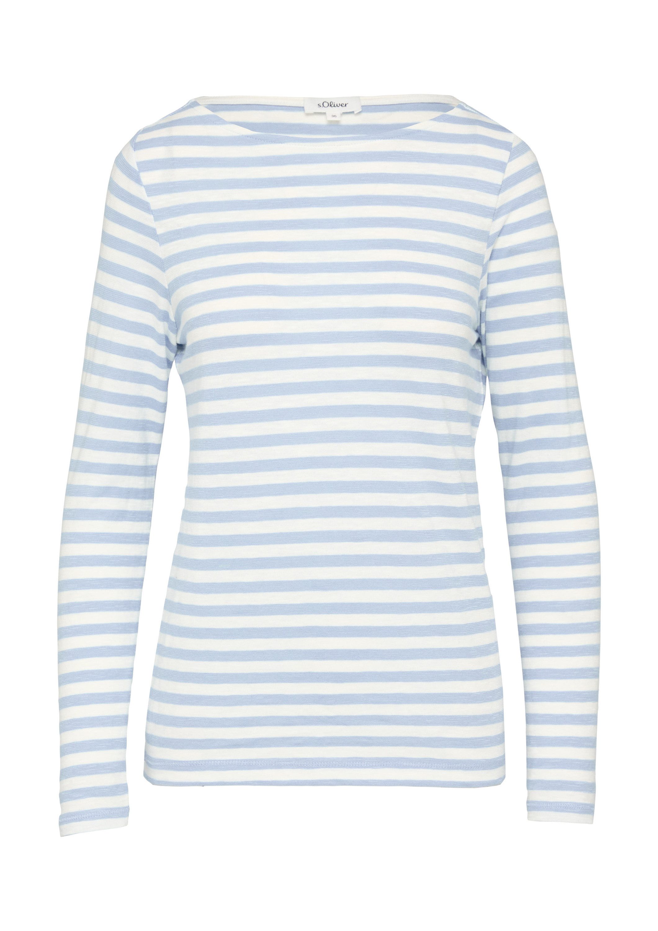 s.Oliver Langarmshirt T-Shirt SLAM (1-tlg) günstig online kaufen