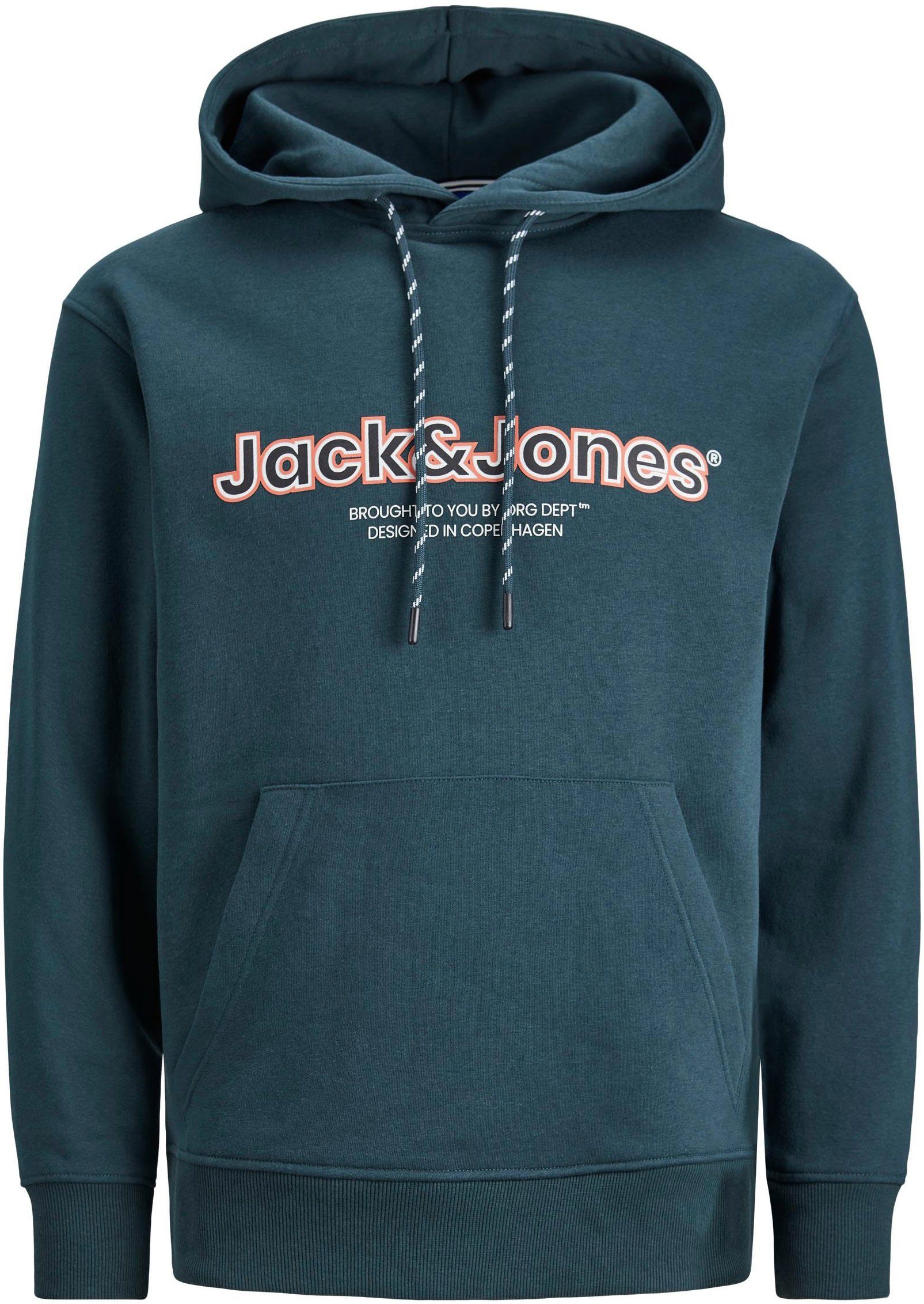 Jack & Jones PlusSize Hoodie JORLAKEWOOD SWEAT HOOD BF PLS magical forest | Sweatshirts