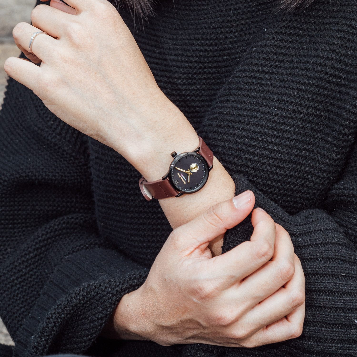 Victoria Hyde Quarzuhr Victoria Hyde London Eyes Damen Basic, Armbanduhr, Damenuhr Lederarmband, (1-tlg., Kein Set)