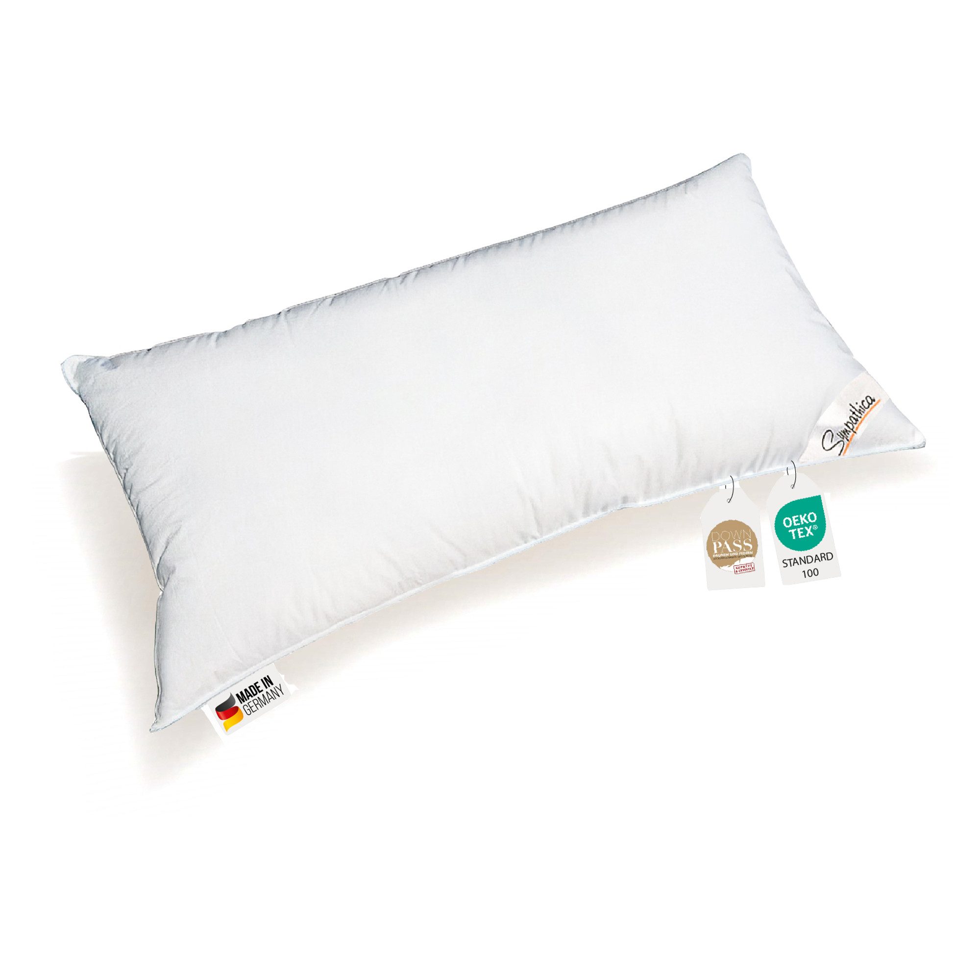 Sympathica Federkopfkissen Kopfkissen Kissen 660g neue günstig online kaufen
