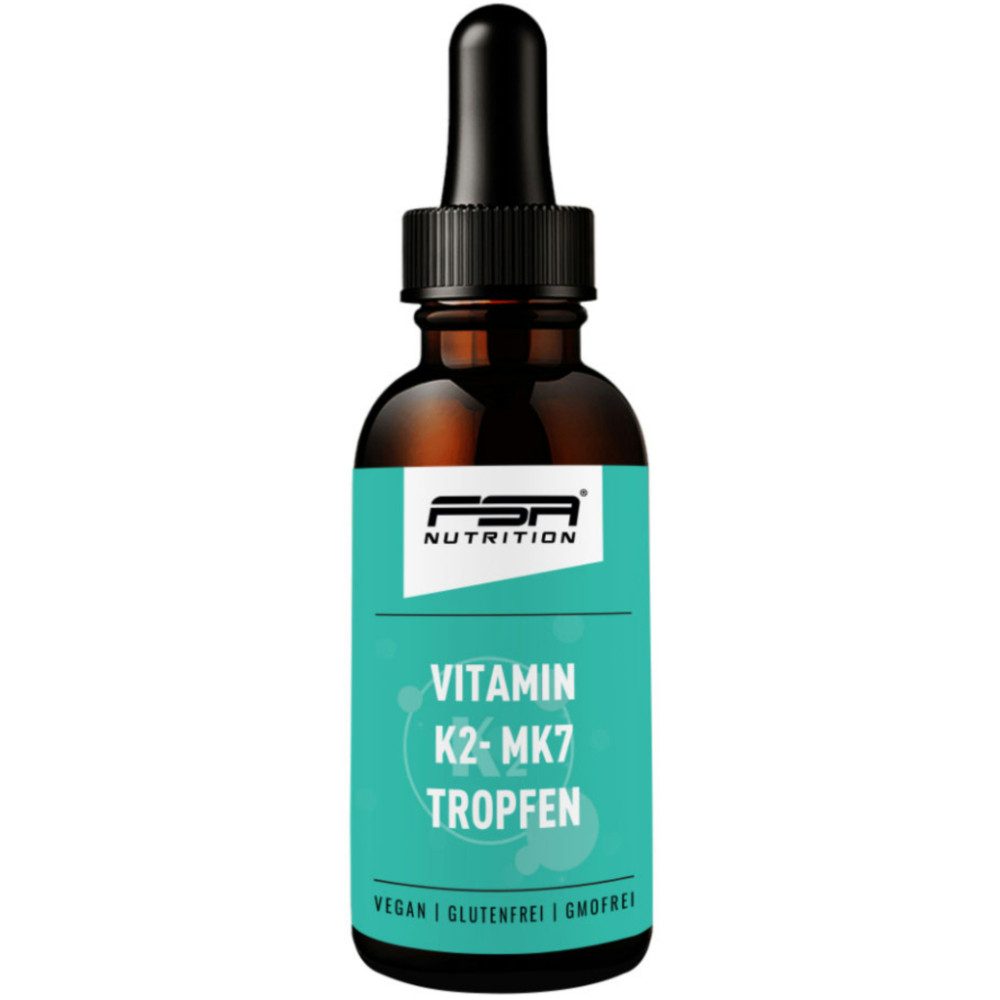 FSA NUTRITION Vitamin K2-MK7 hochdosiert Tropfen, 30 ml