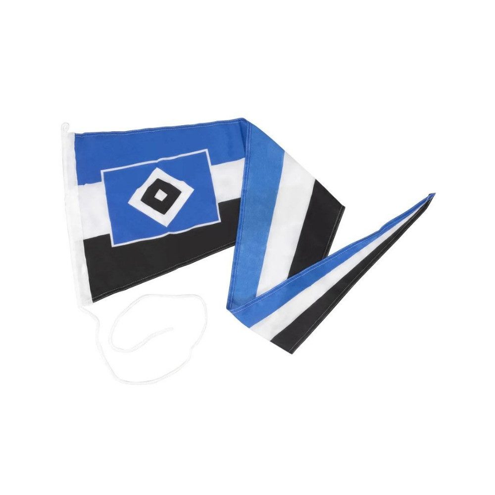 HSV Fahne Hamburger SV Fahne HSV Langwimpel Raute 150x40cm