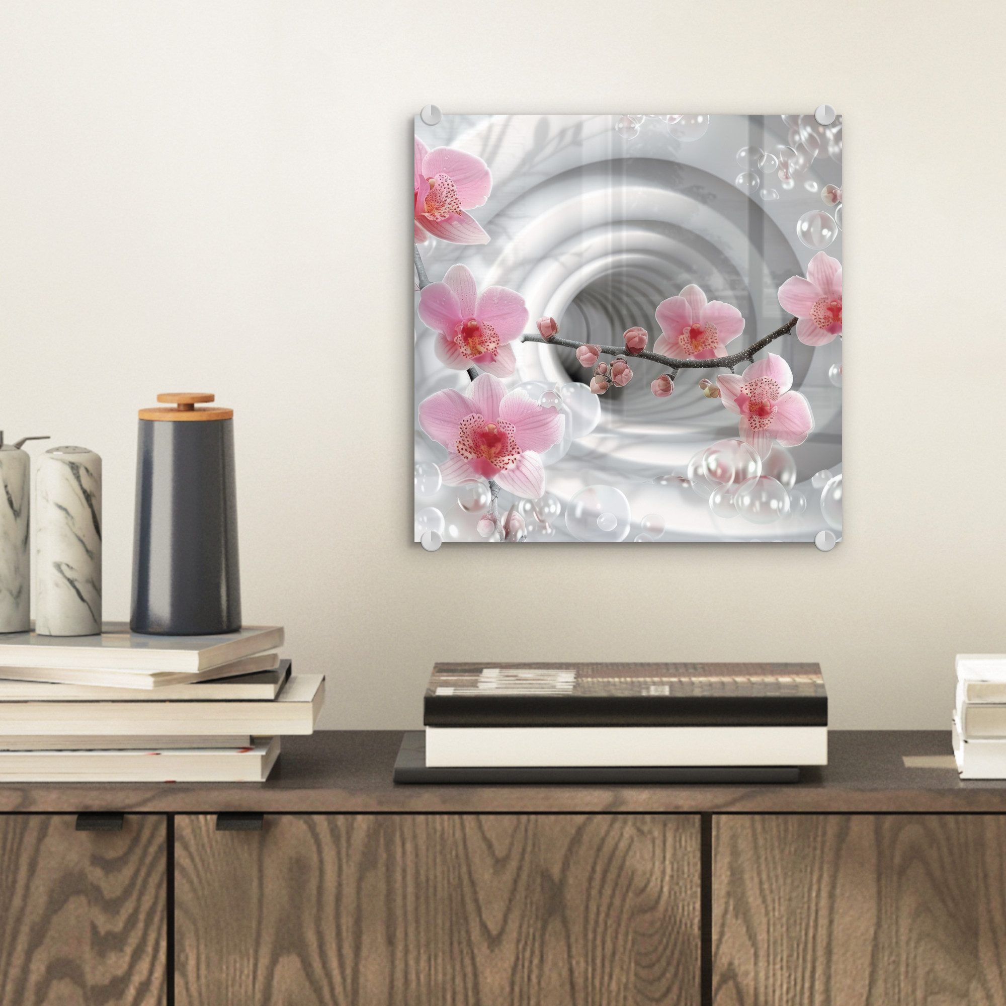 MuchoWow Acrylglasbild Blumen - Tunnel - günstig online kaufen