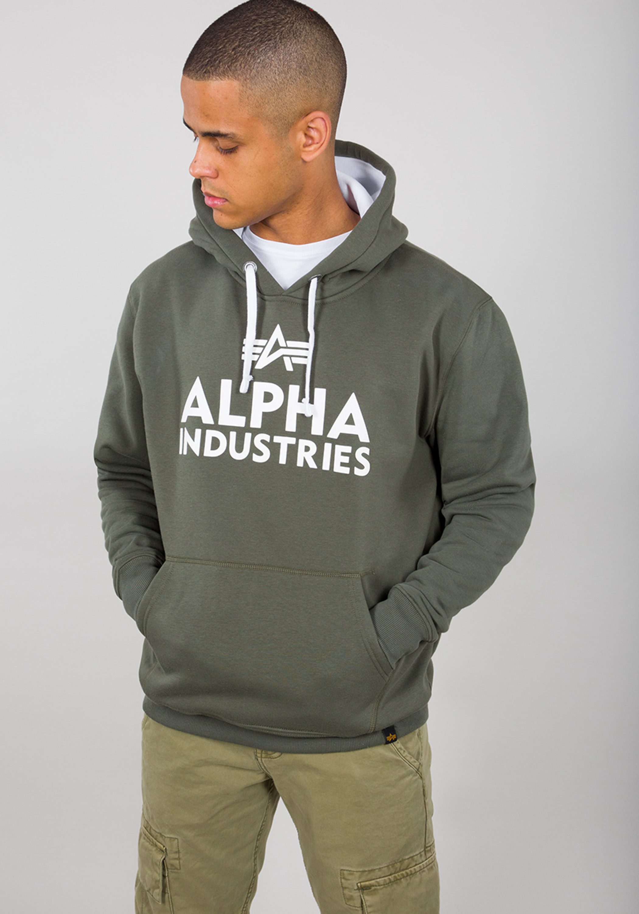 Alpha Industries Hoodie Foam Print Hoodie günstig online kaufen