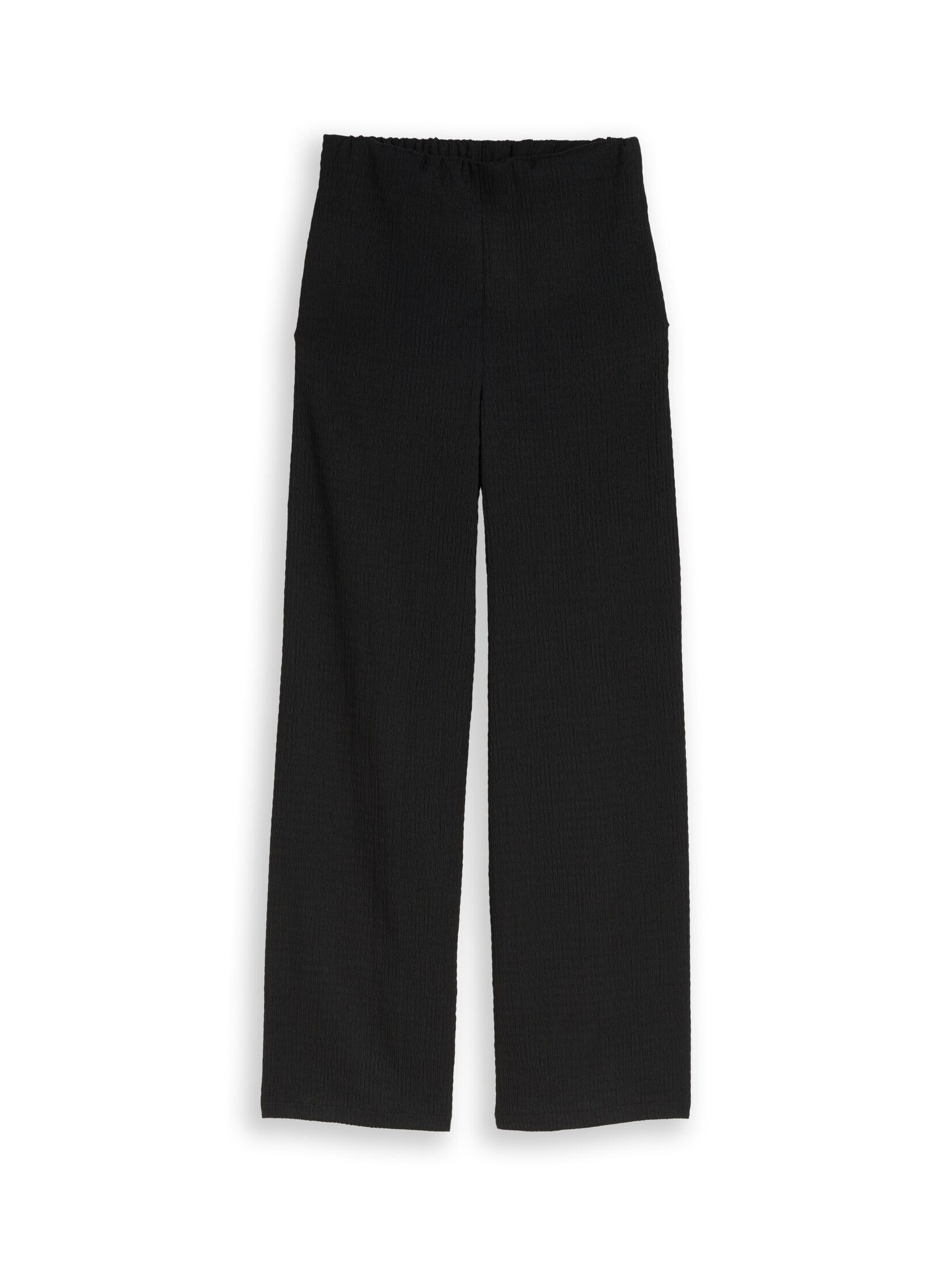 TOM TAILOR Denim Stoffhose Hosen & Chino Crinkle Wide Leg Hose