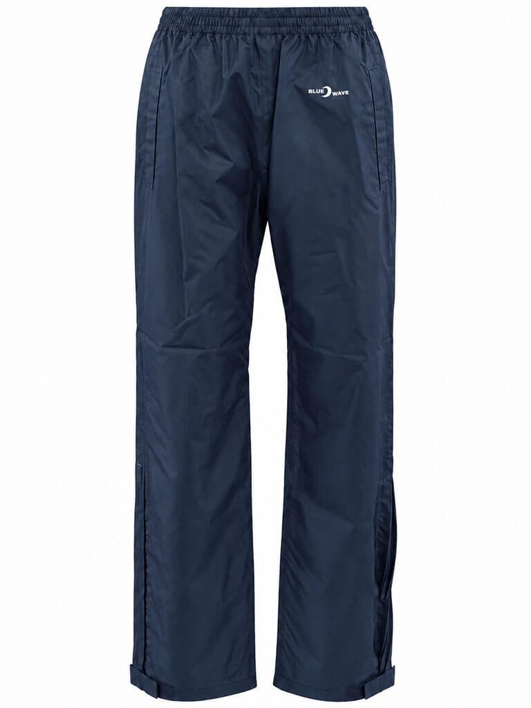 Blue Wave Regenhose Unisex Funktionshose Mel - Regenhose Regenbundhose Überziehhose 10000 mm Wassersäule, Verschweißte Nähte, Winddicht, Atmungsaktiv