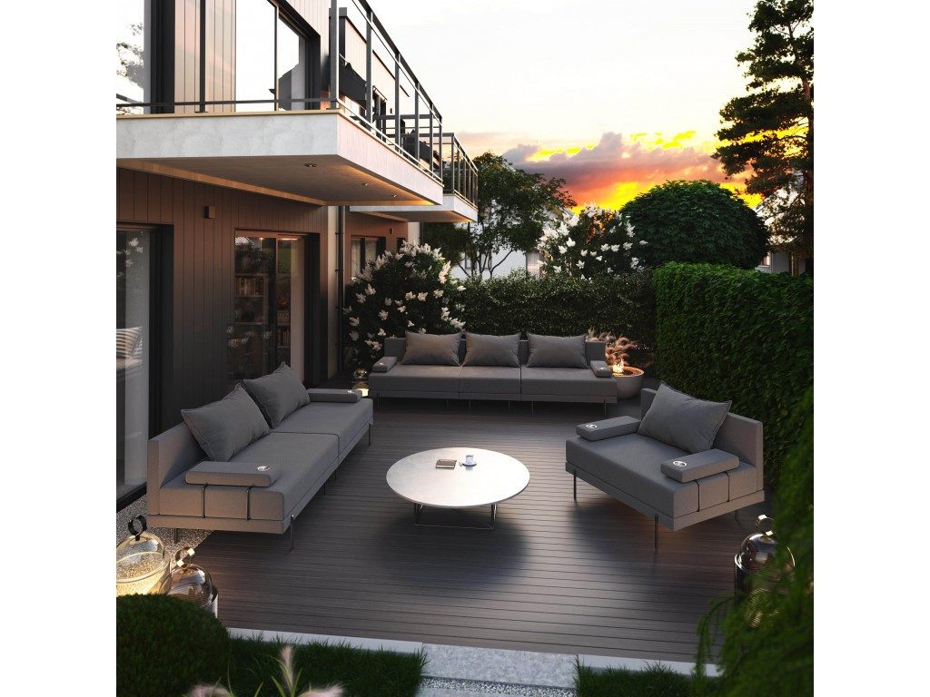 TRADA Gartenlounge-Set Gartensofa beständig gegen Sonnenlicht & Wasser - Du günstig online kaufen