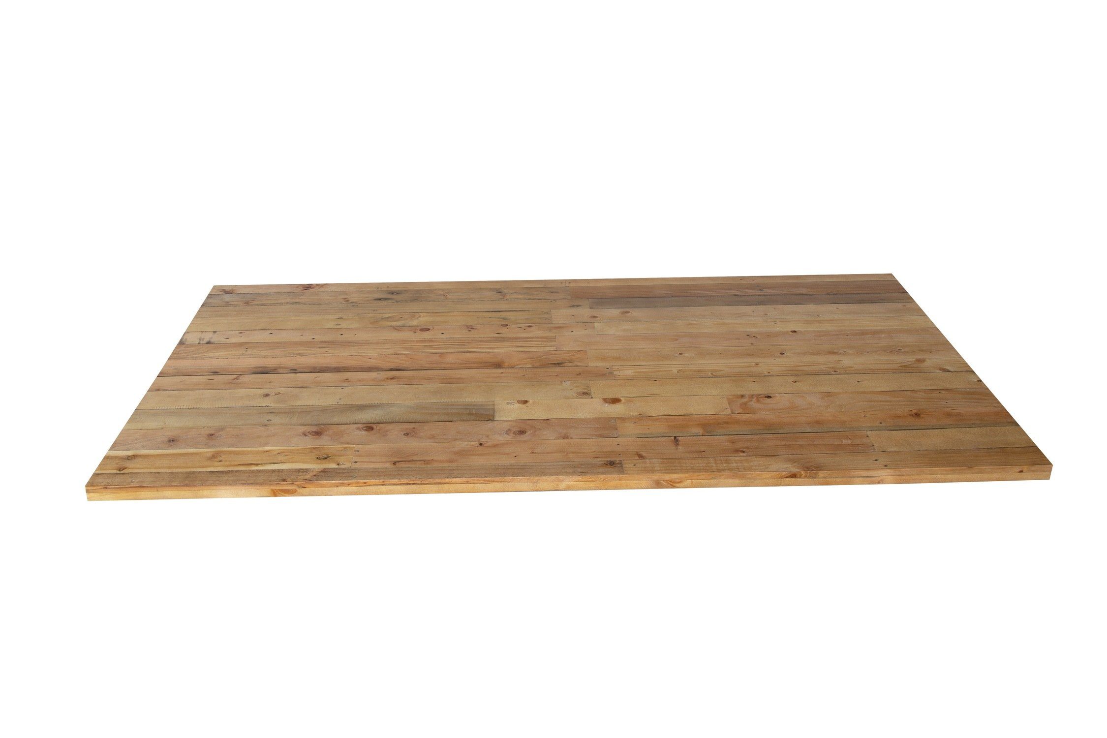 TPFLiving Tischplatte Anthea - rustikale Oberfläche (Plattenstärke 35 mm - natur, Esszimmertisch massiv, Wohnzimmertisch, Holztisch), Produktlinie: ROMA - Breite: 180 cm, Höhe: 3.5 cm, Tiefe: 100 cm