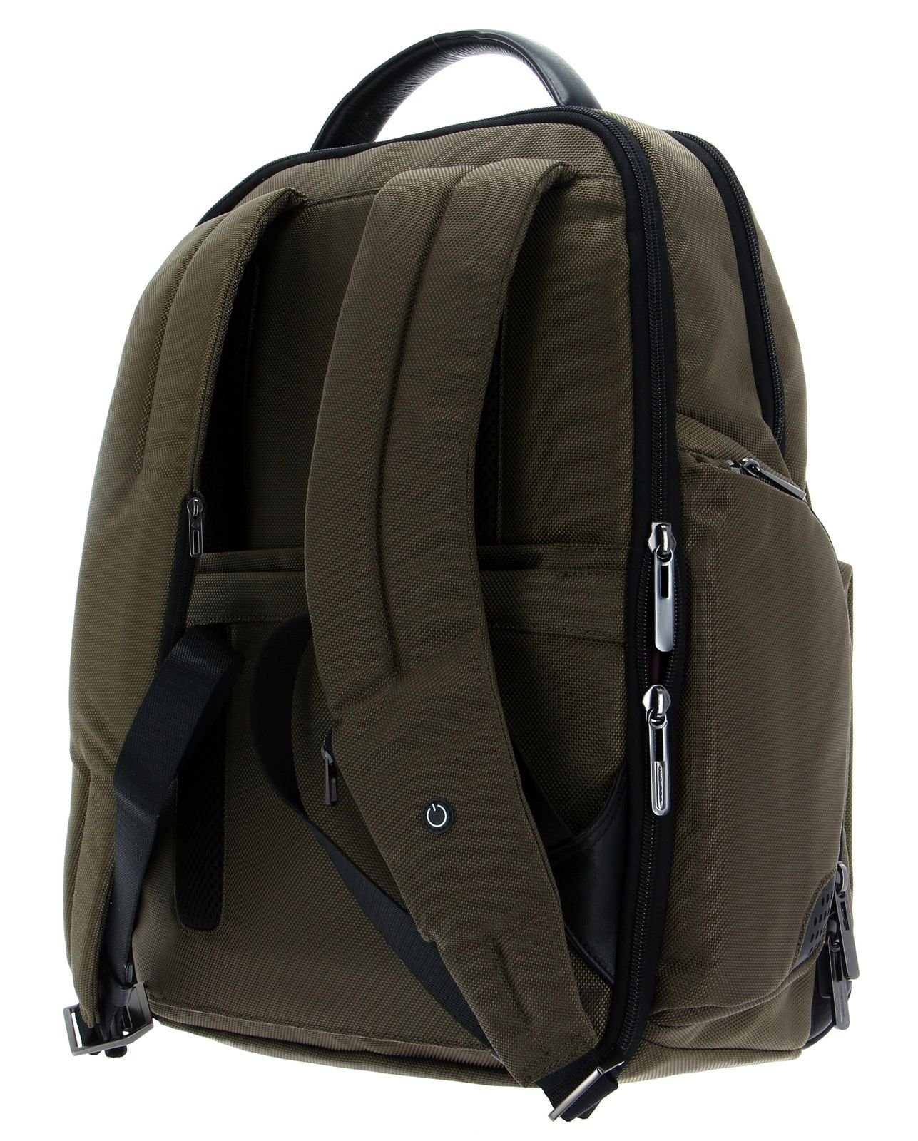 Piquadro Rucksack Militare Verde Brief2