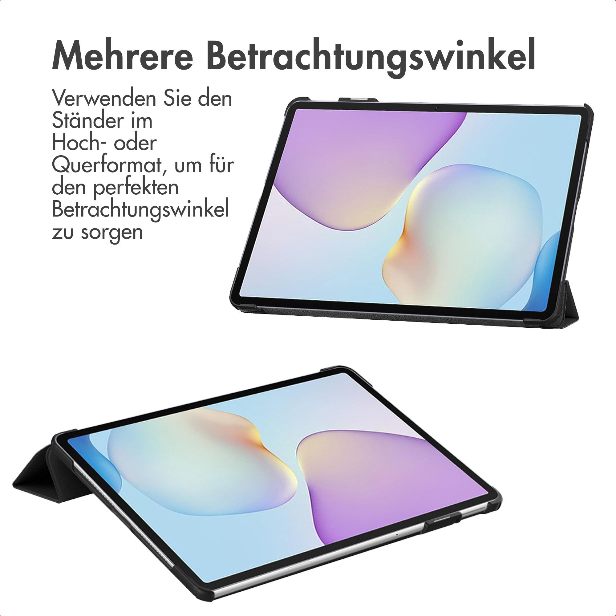 imoshion Tablet-Mappe imoshion Trifold Klapphülle Huawei Matepad 11.5 (2025) - Schwarz – Bild 2 von 5