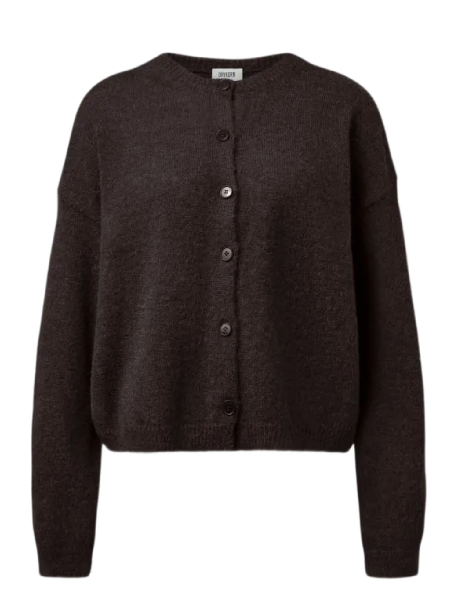 Drykorn Strickpullover braun,Casual,Alpaka,Unifarben,Rundhals,Langarm,Oversized