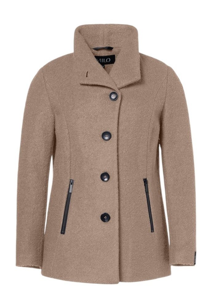 Milo Winterjacke Mantel (Stehkragen) Nala taupebraun Damen günstig online kaufen