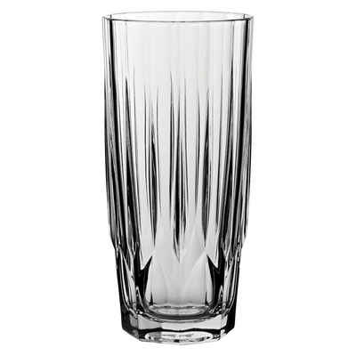 Pasabahce Gläser-Set Diamond, Glas, Longdrinkglas, Wassergläser Kristall Design 6-er Set