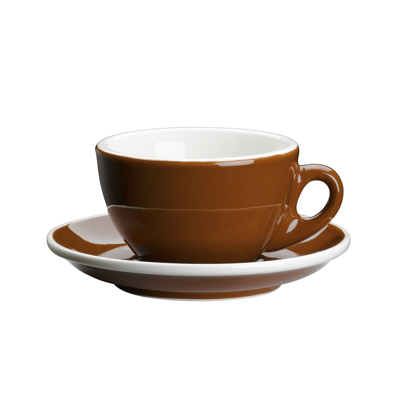 Cilio Cappuccinotasse Cappuccinotasse ROMA, 1-tlg., Porzellan, mit Untertasse