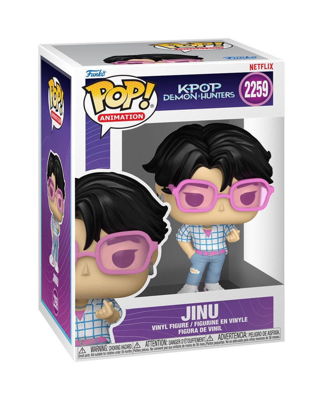 Funko Merchandise-Figur KPop Demon Hunters Jinu POP! Figur Chase Chance 9 cm