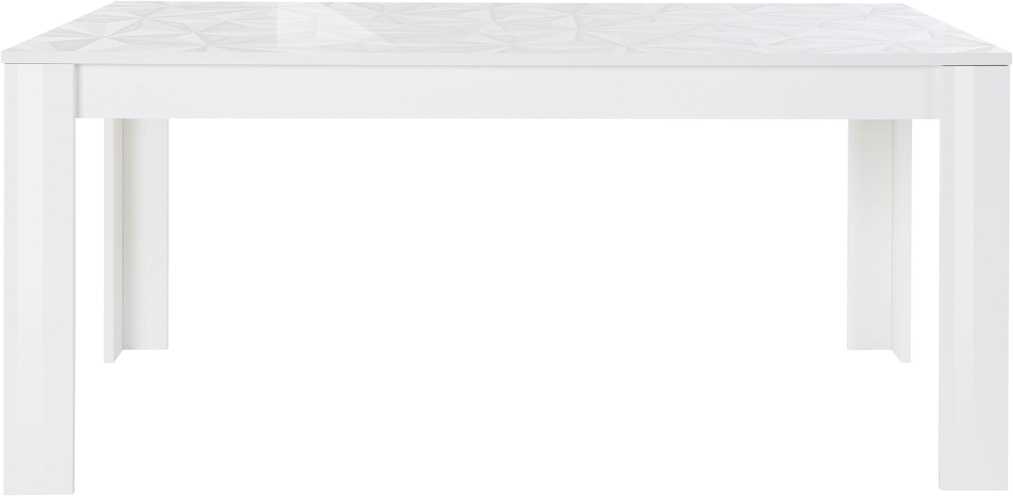 INOSIGN Esstisch Prisma 180x90 cm, Küchentisch, Esszimmertisch, rechteckig, günstig online kaufen