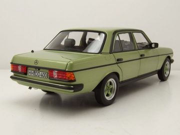 Norev Modellauto Mercedes 200 AMG W123 1984 silbergrün Modellauto 1:18 Norev, Maßstab 1:18