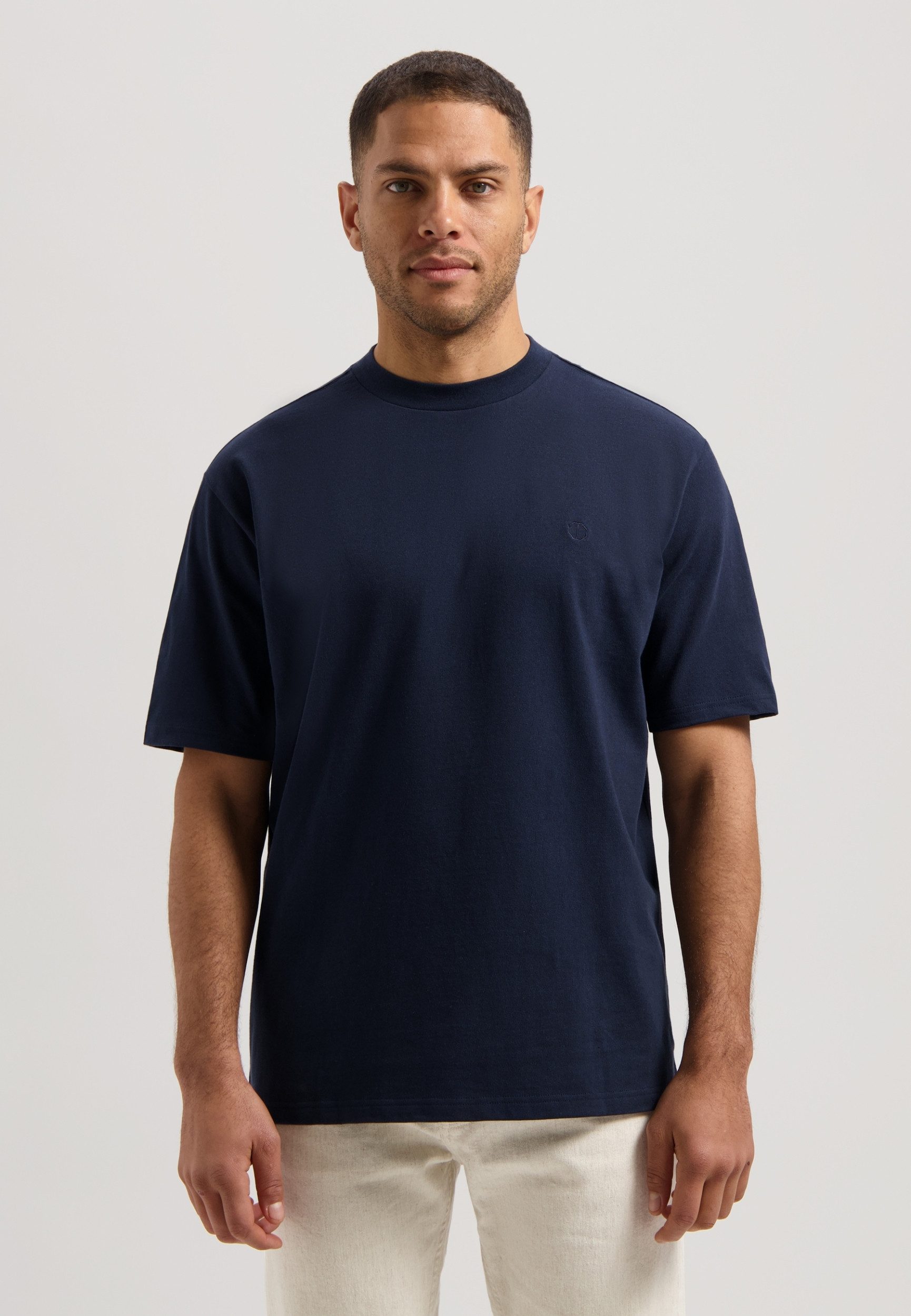 T-Shirt DS_Collin SS Tee Dk. Navy