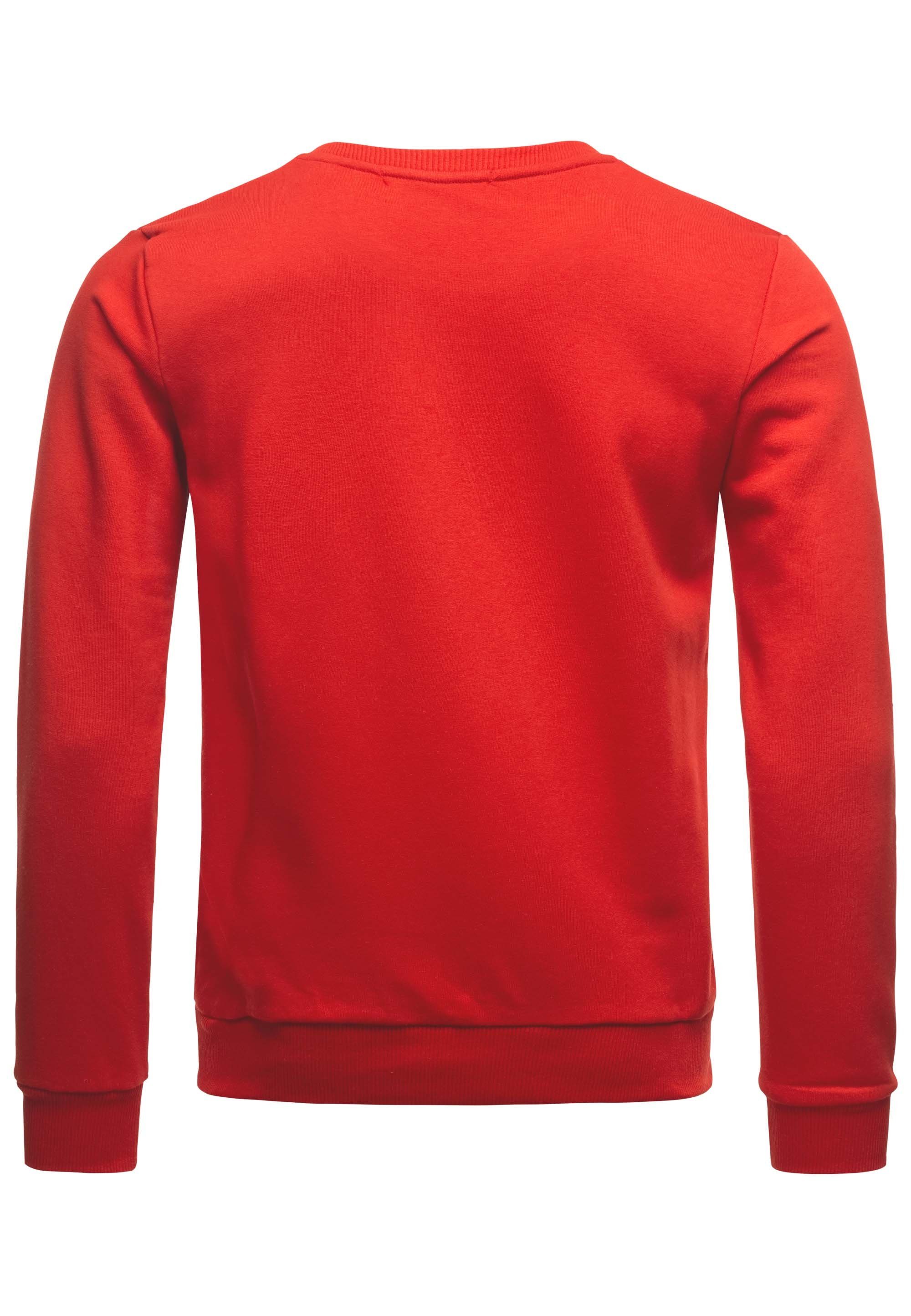 RedBridge Sweatshirt Basic Langarmshirt - Rundhals, günstig online kaufen