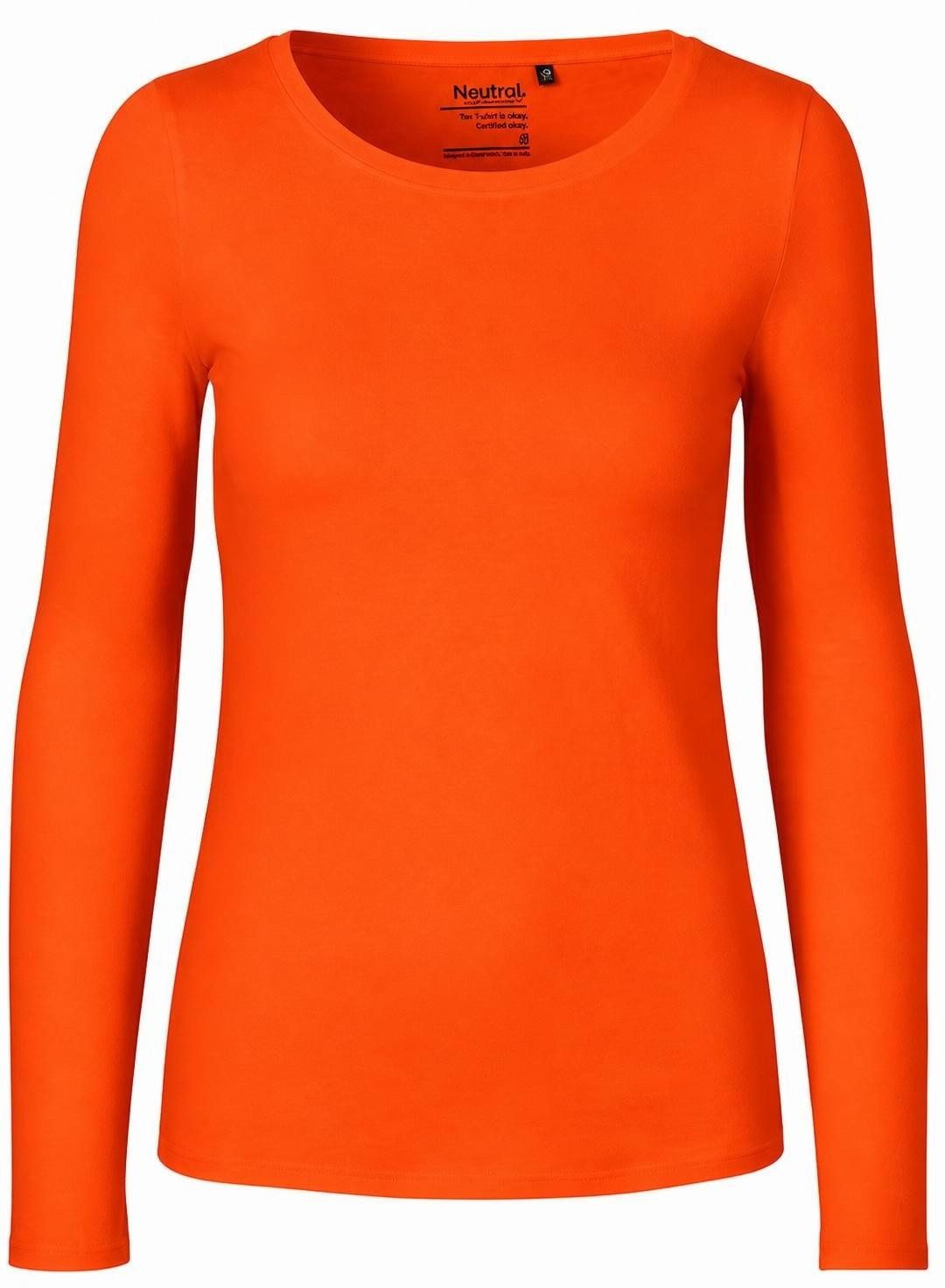 Neutral Langarmshirt Damen Long Sleeve T-Shirt / 100% Fairtrade-Baumwolle