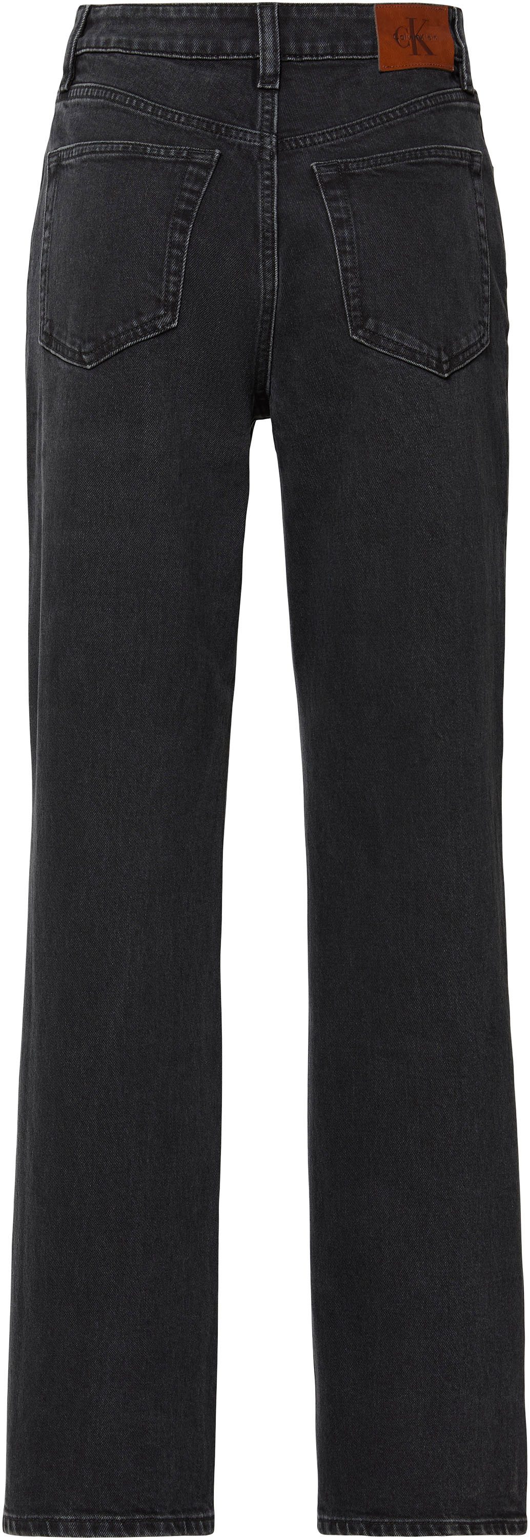 Calvin Klein Jeans Straight-Jeans Mit Gürtelschlaufen