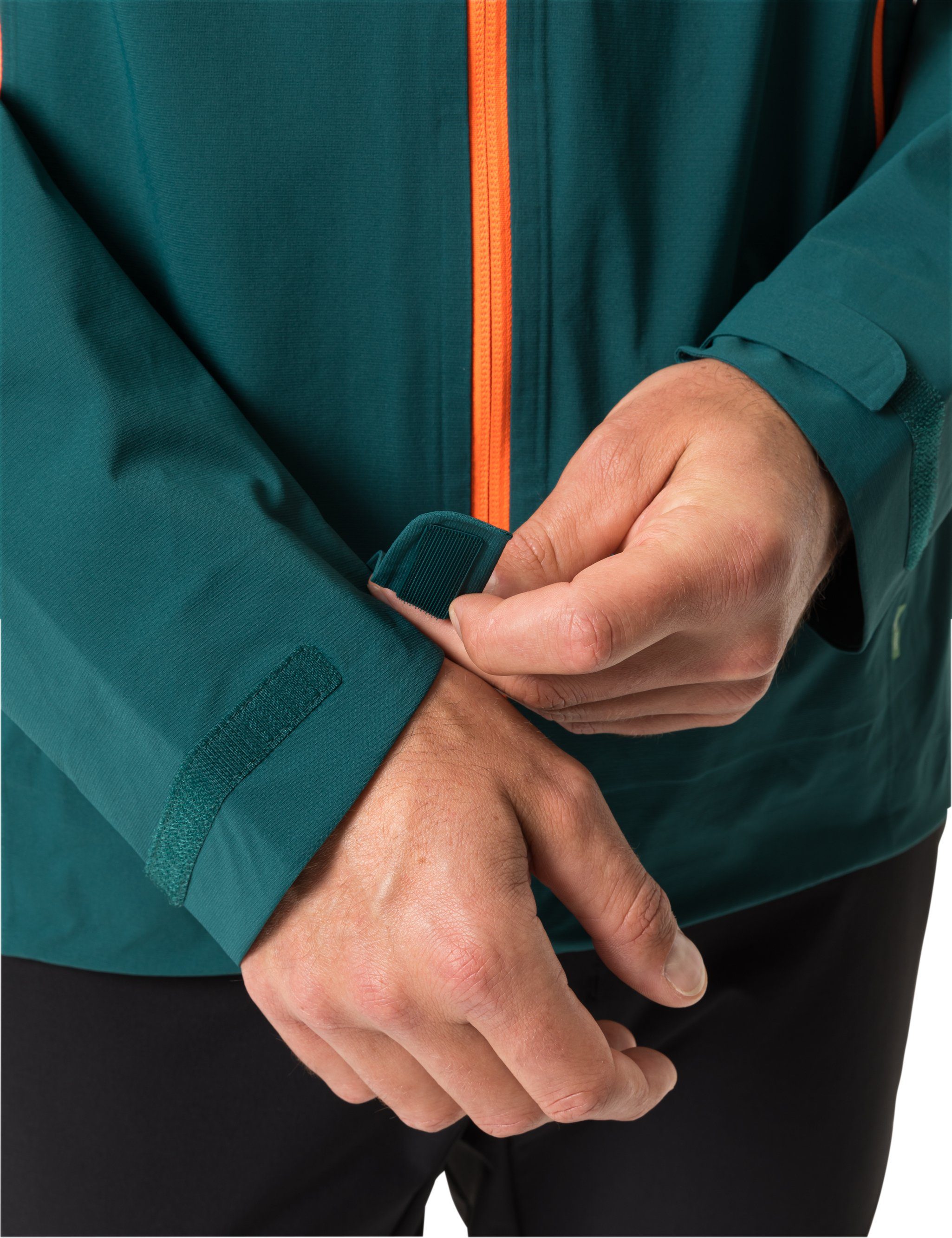 Jacket Outdoorjacke Simony Klimaneutral kompensiert mallard 2,5L Men's green IV (1-St) VAUDE