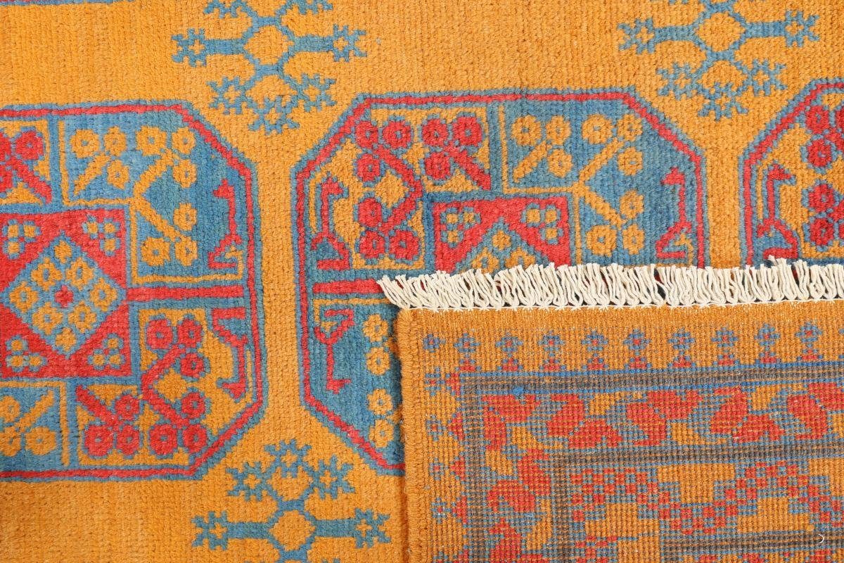 Orientteppich Afghan Orientteppich, Trading, 6 Nain Handgeknüpfter Höhe: Akhche mm rechteckig, 201x292