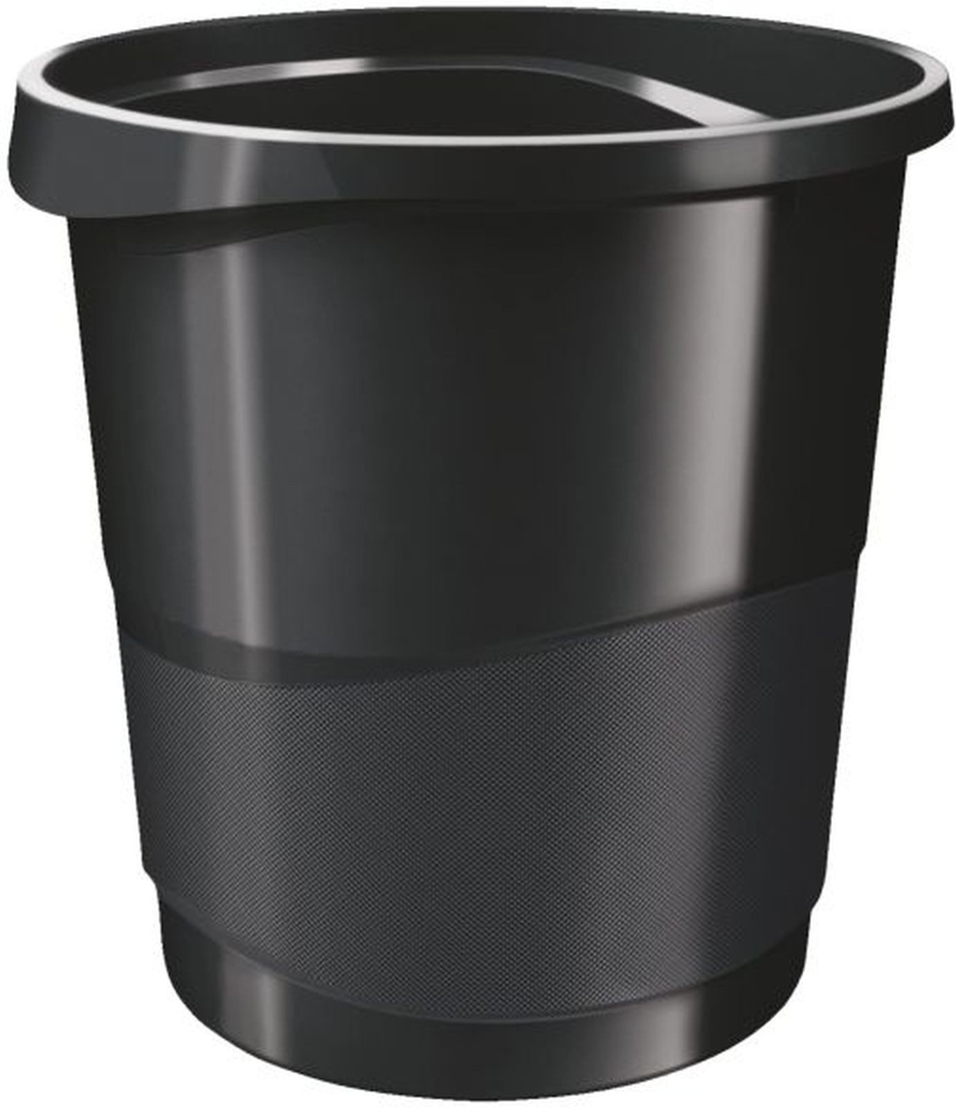 ESSELTE Papierkorb Papierkorb Vivida PP 14l schwarz