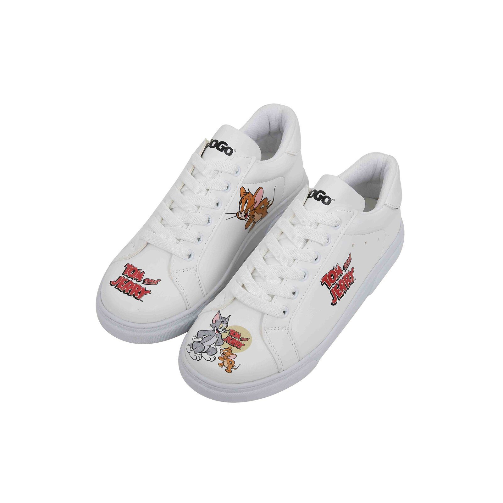 DOGO Ace Low-Top Sneaker Tom & Jerry Damen Sneaker Sneaker Handgefertigt