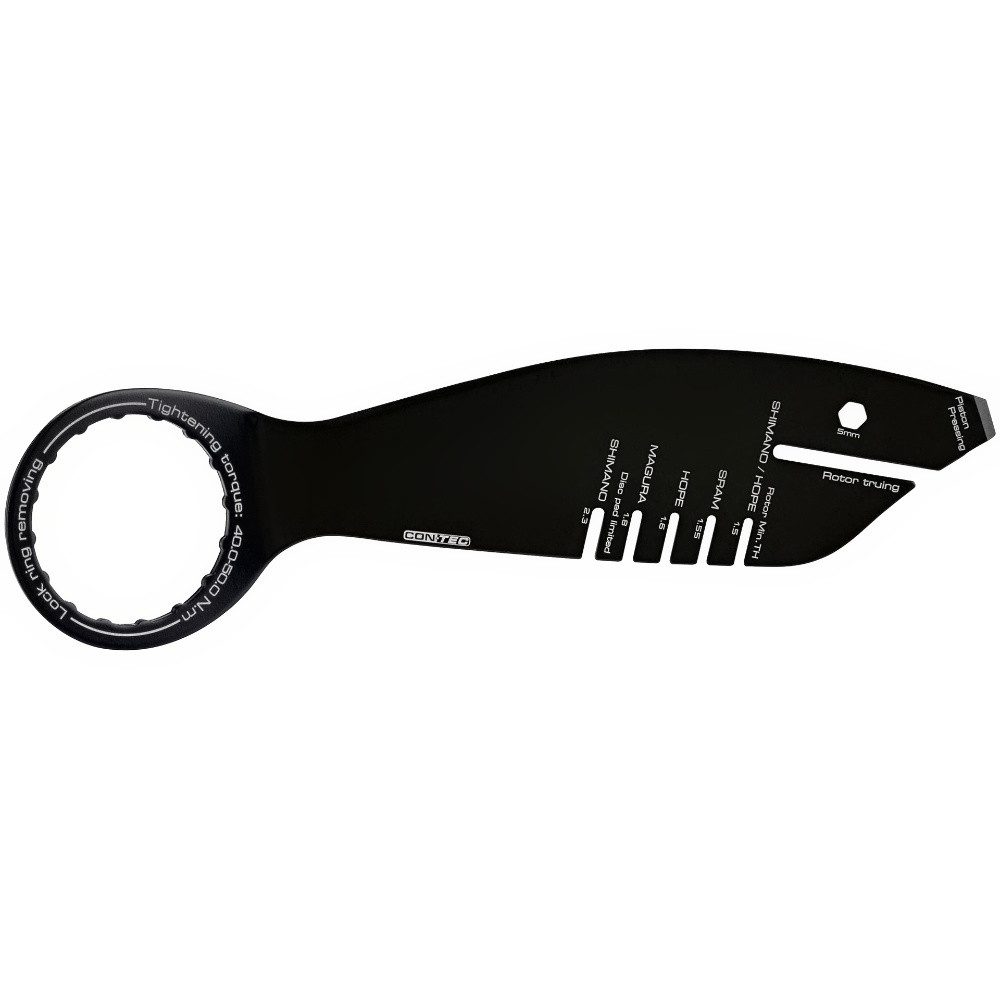 Montagewerkzeug CONTEC Multifunktionswerkzeug TFP-Shark" schwarz ca. 0,114 kg