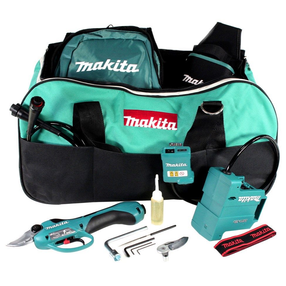 Makita Akku-Astschere DUP 361 Z Akku Rebschere Astschere 36 V (2x 18 V) + Tasche