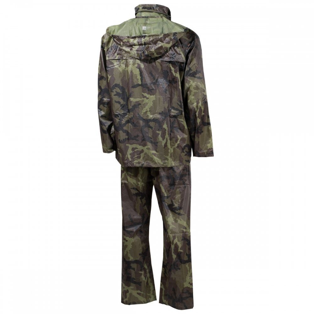 MFH Regenmantel Regenanzug, Polyester, M 95 CZ tarn - XXXL mit Kapuze