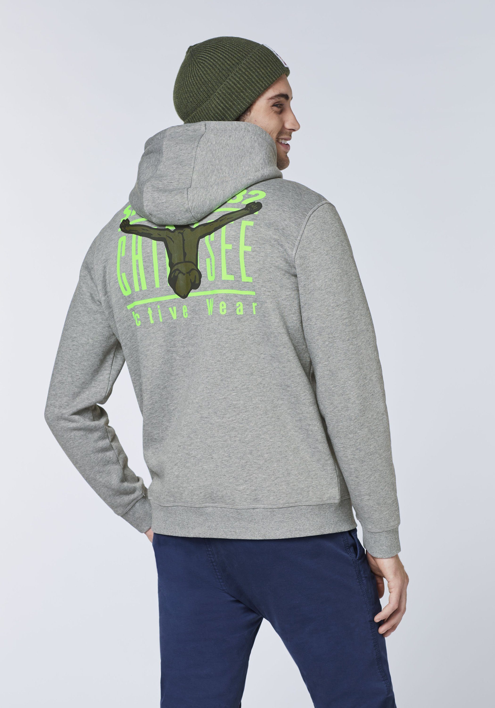 Chiemsee Sweatjacke Sweatjacke mit Kapuze und Jumper-Motiven 1