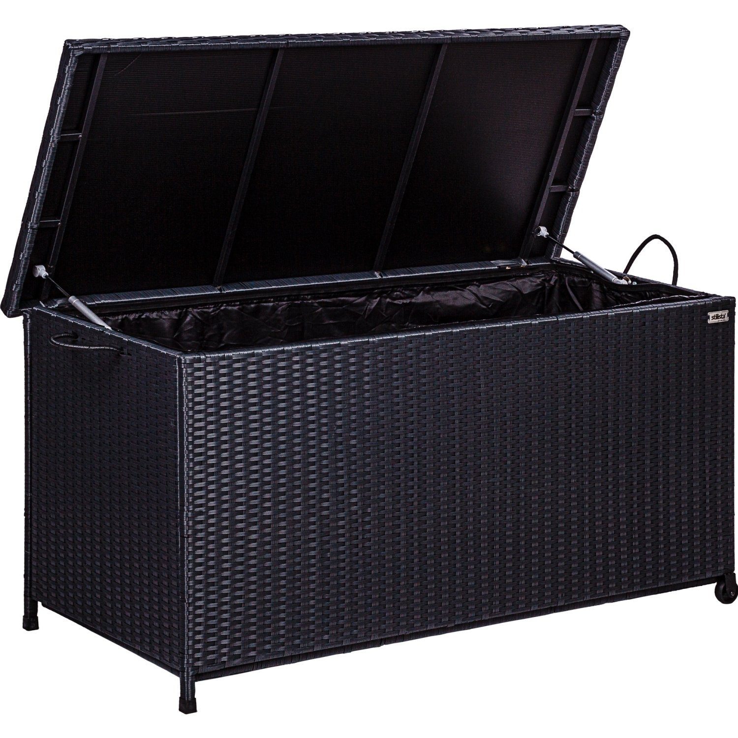 STILISTA Gartenbox »Polyrattan Gartenbox Gartentruhe Aufbewahrungsbox