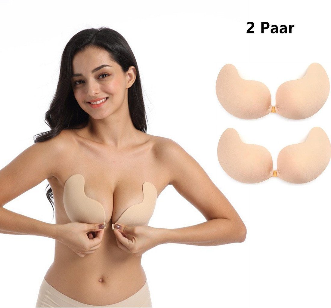 XDeer Klebe-BH 2 Stück Klebe BH,Sport-BHs BH Rückenfrei,Trägerloser BH Unsi günstig online kaufen