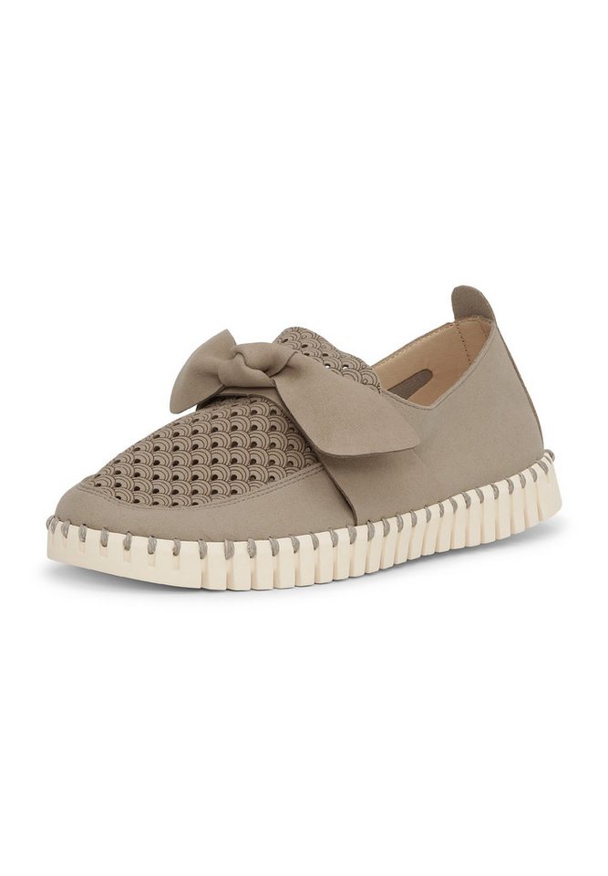 Ilse Jacobsen TULIP4086 Slipper Plateausohle, atmungsaktive Mikrofaser, hoher Tragekomfort