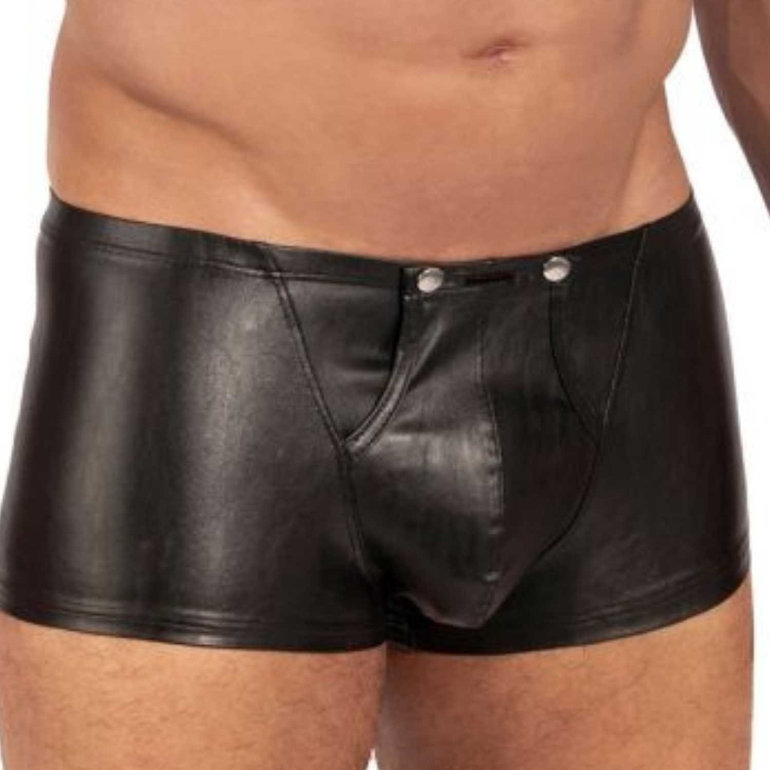 MANSTORE Boxershorts Manstore M2270 Popper Pants Lederlook
