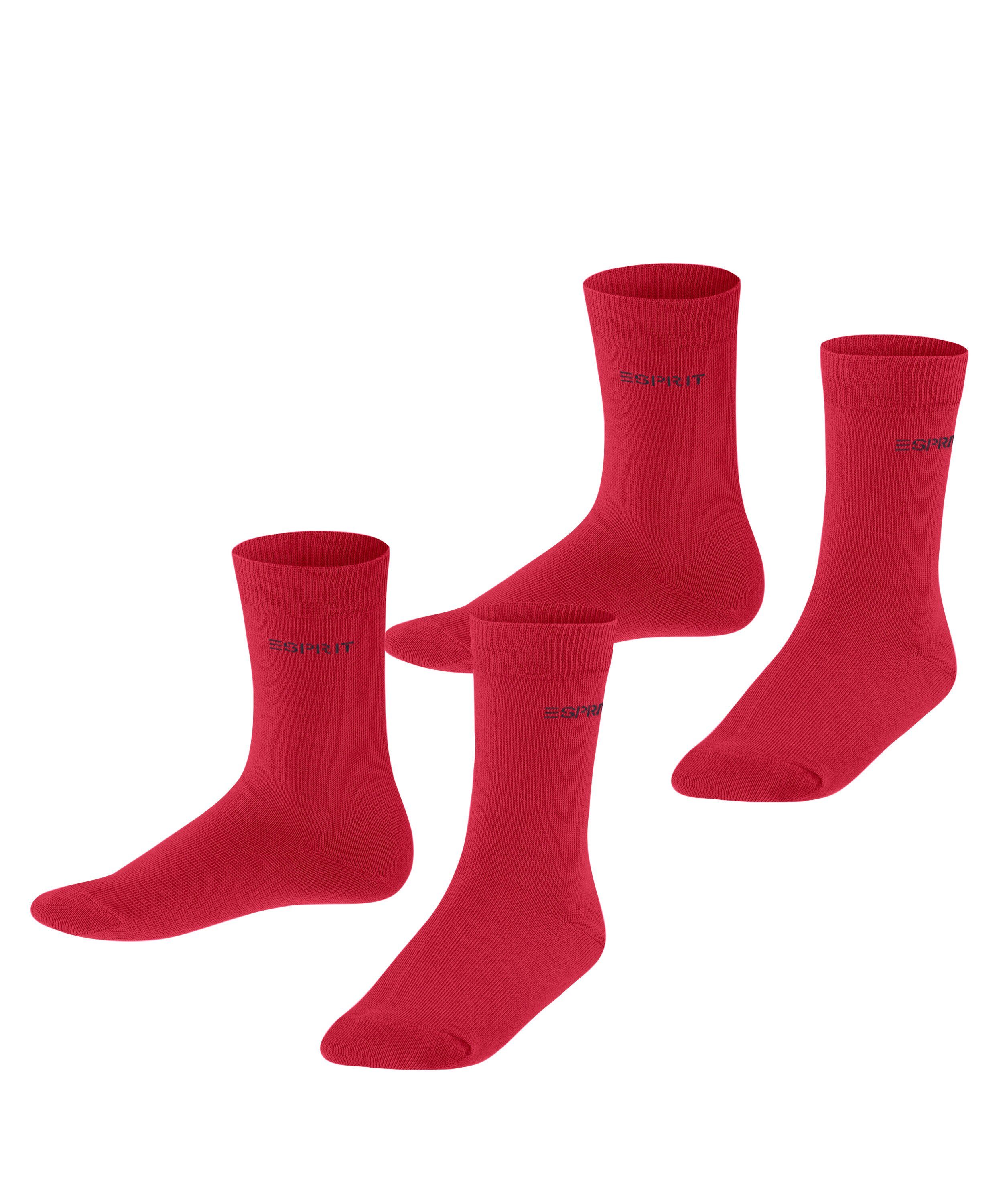 Esprit Socken Foot Logo 2-Pack (2-Paar) ein unbeschwerter Tragekomfort