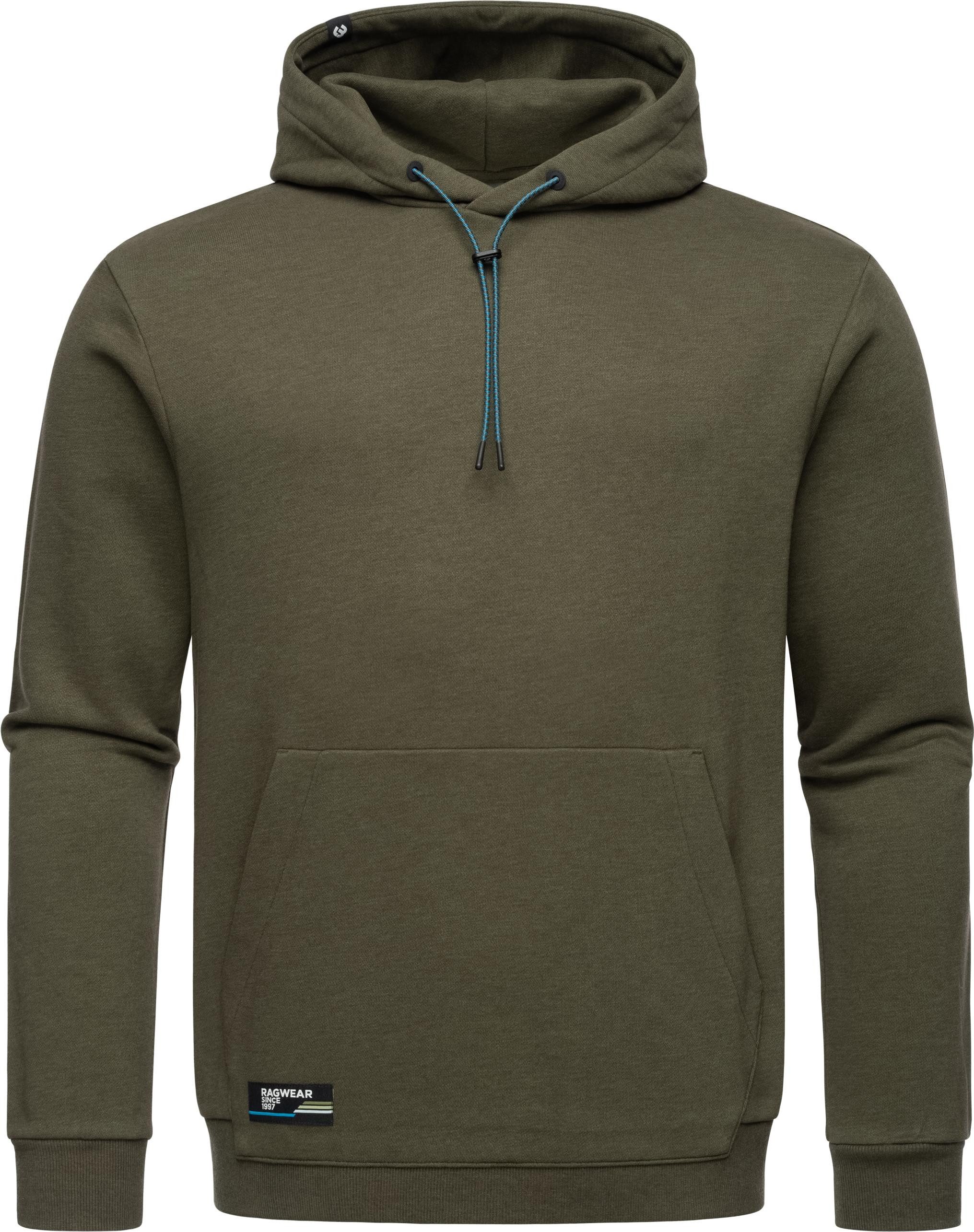 Ragwear Kapuzenpullover Arrwen Gemütlicher Herren Hoodie mit verstellbarer Kapuze