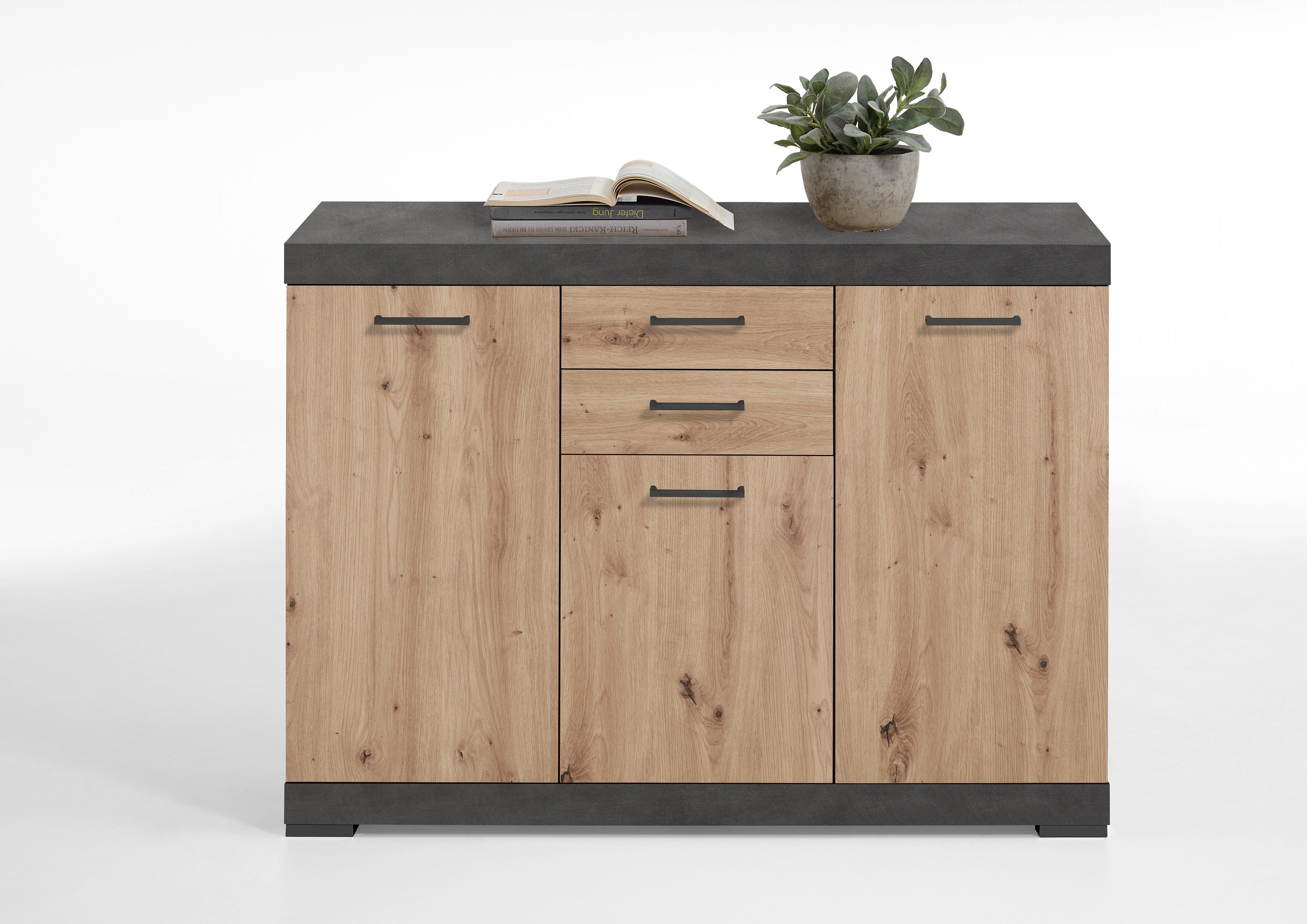 FMD Möbel Kommode 120 x 90 x 50 cm (B/H/T)
