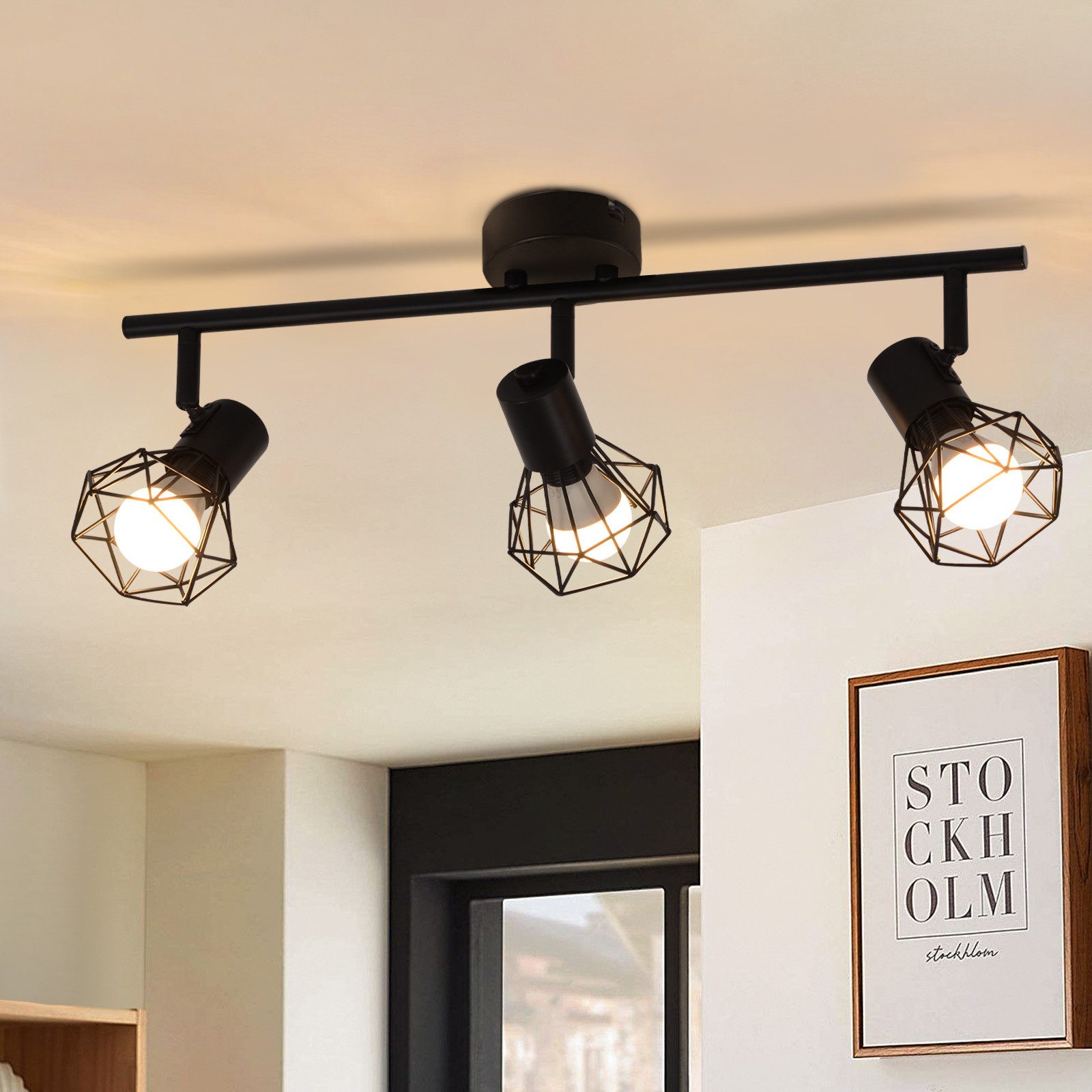 ZMH LED Deckenstrahler 3 Flammig Deckenspots günstig online kaufen