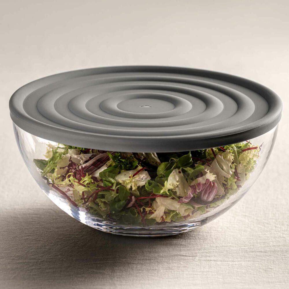 LEONARDO Frischhaltedeckel CUCINA Grau Ø 28 cm