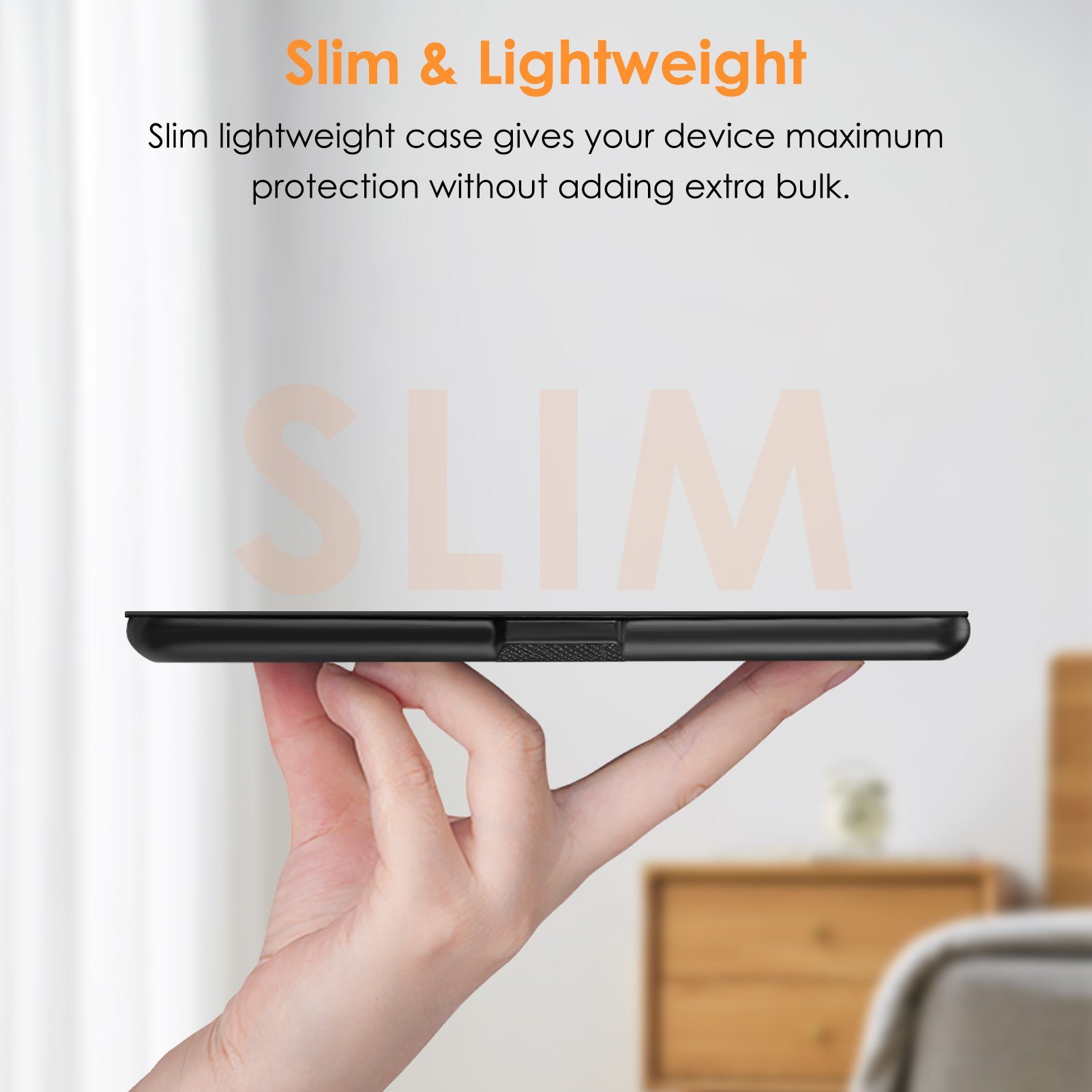 Fintie E-Reader-Hülle für 6,8 Kindle Paperwhite 11.Gen/Kindle Paperwhite Signature Edition 6,8 Zoll, Die dünnste und leichteste Schutzhülle Tasche mit Auto Sleep/Wake