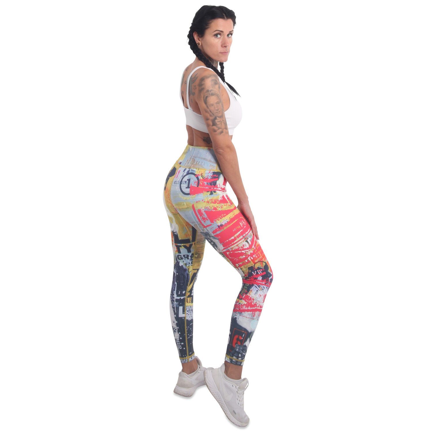 YAKUZA Leggings Play mit mittelhohem Bund und integrierter Einschubtasche – Bild 5 von 5