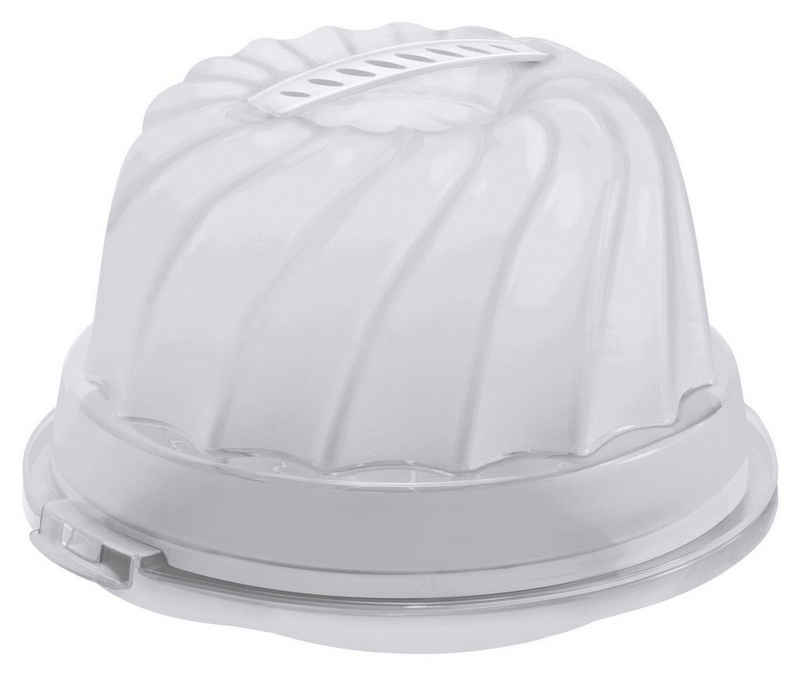 ROTHO Allzweckkorb Gugelhupf-Kuchenbehälter FRESH, Weiß, B 30,5 cm