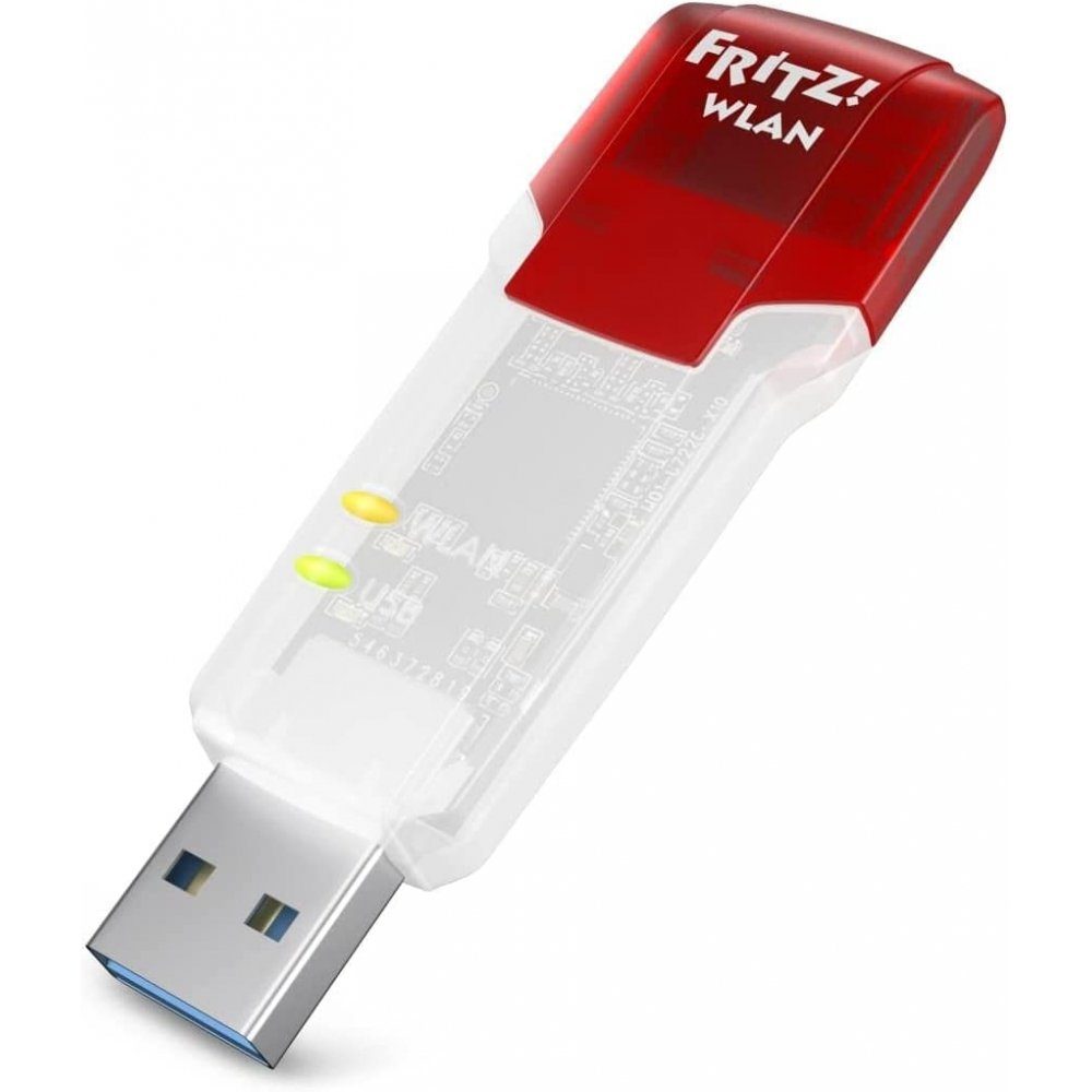 AVM WLAN-Stick »FRITZ!WLAN Stick AC 860 International - USB-WLAN-Adapter -  weiß/rot«