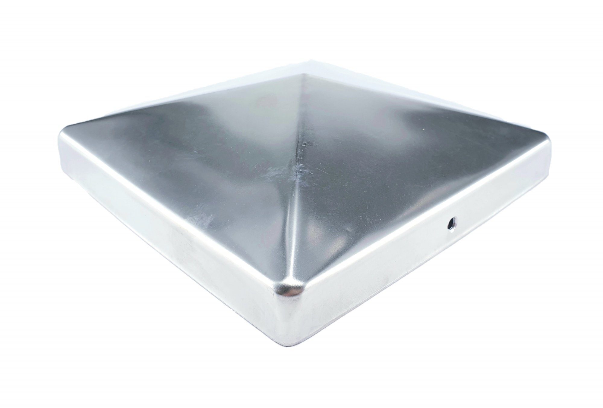 Gartenwelt Riegelsberger Pfostenkappe Pfostenkappe Edelstahl Pyramide Zaunk günstig online kaufen