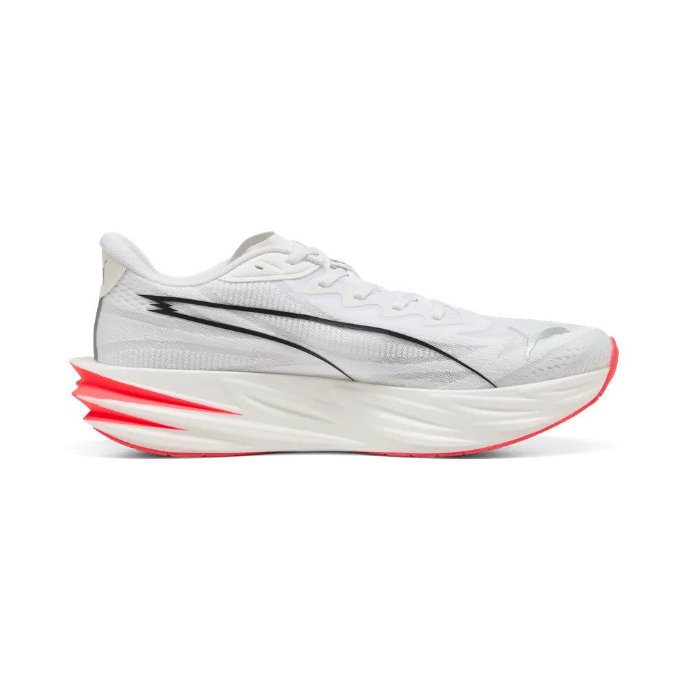 PUMA Deviate Pure Nitro (Dämpfung) weiss/rot Herren Laufschuh – Bild 2 von 5