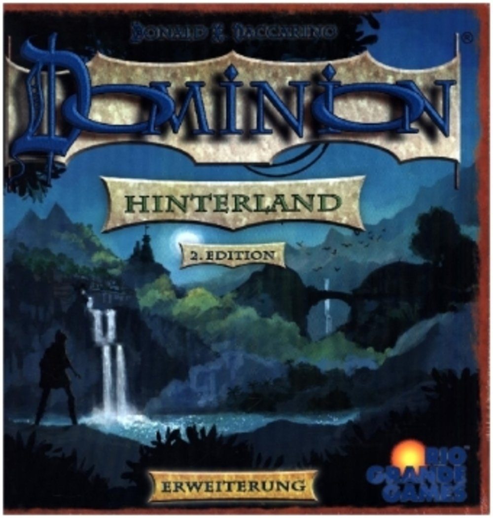 Rio Grande Games Cartamundi Spiel, Dominion Hinterland 2. Edition