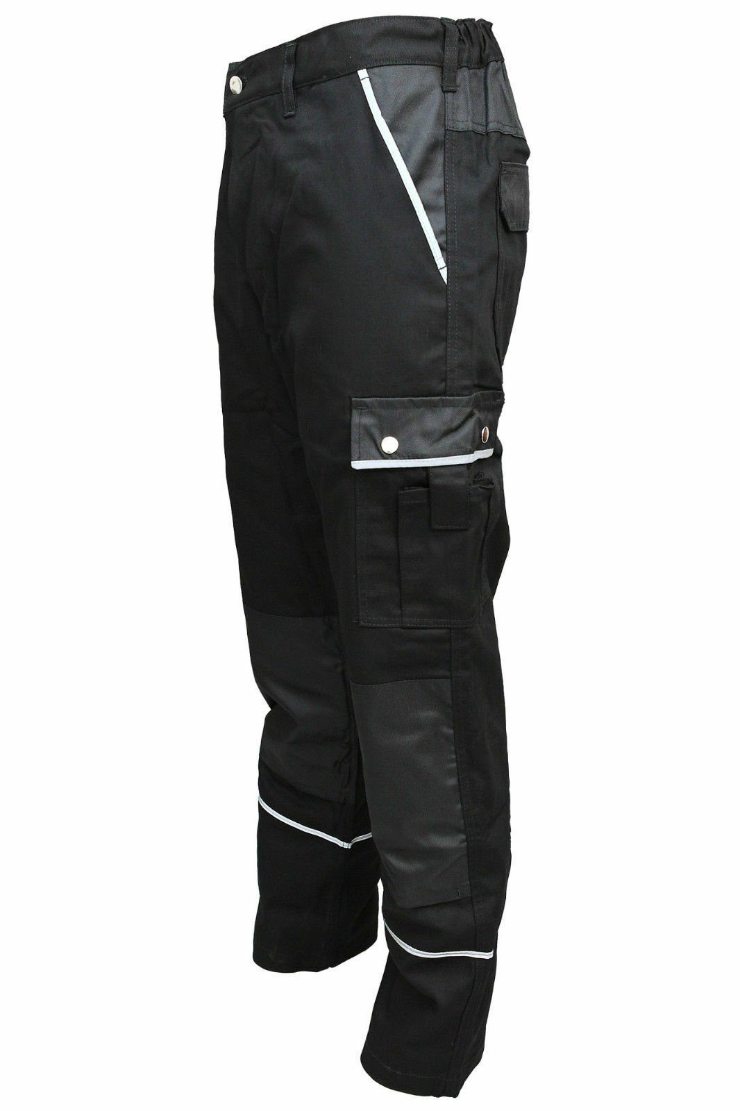 TMG International Arbeitshose Herren Bundhose Cargohose Style Light